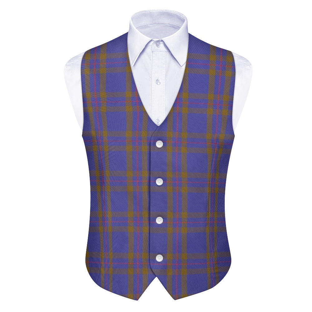 Clan Elliott Tartan Suit vest jacket