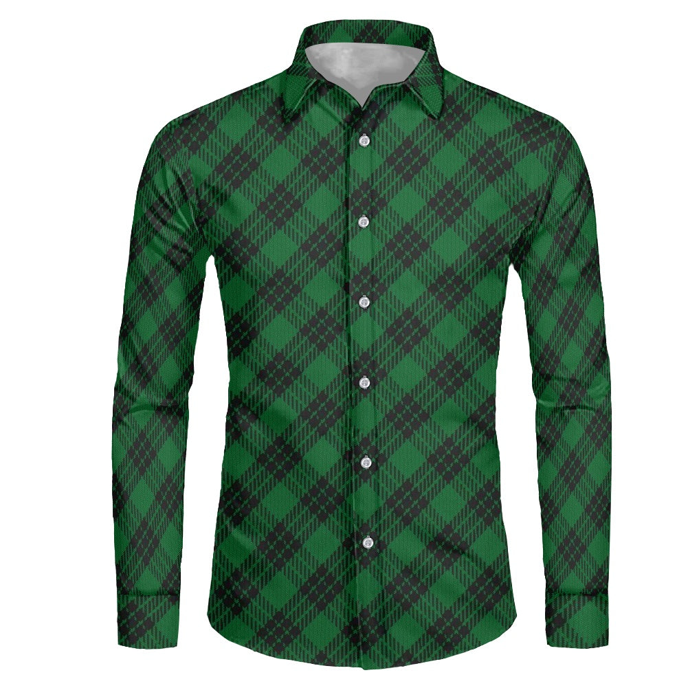 Clan Graham Tartan long-sleeved shirt