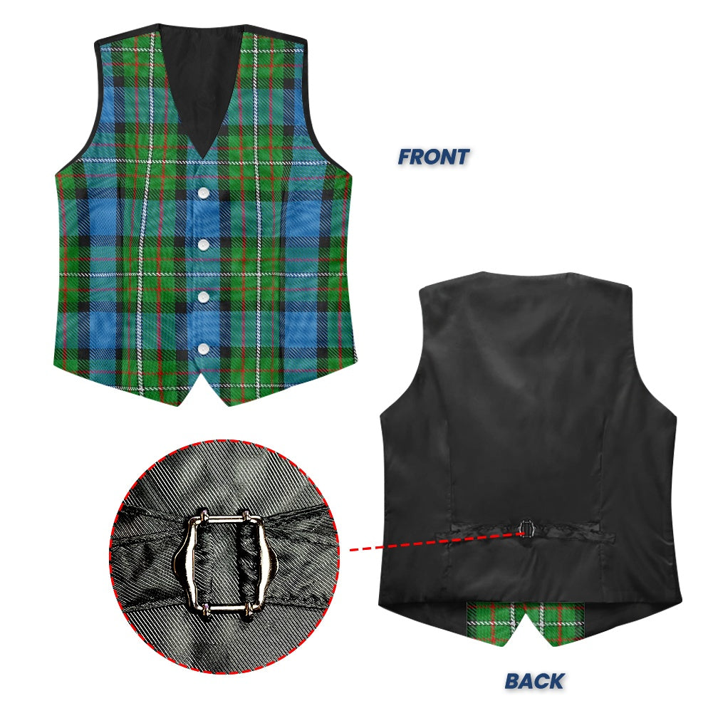 Clan Fergusson of Atholl Tartan Suit Waistcoat