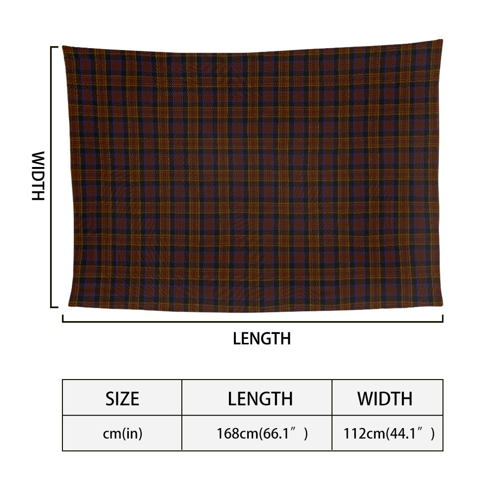 Irish County Laois Tartan Chiffon Scarf