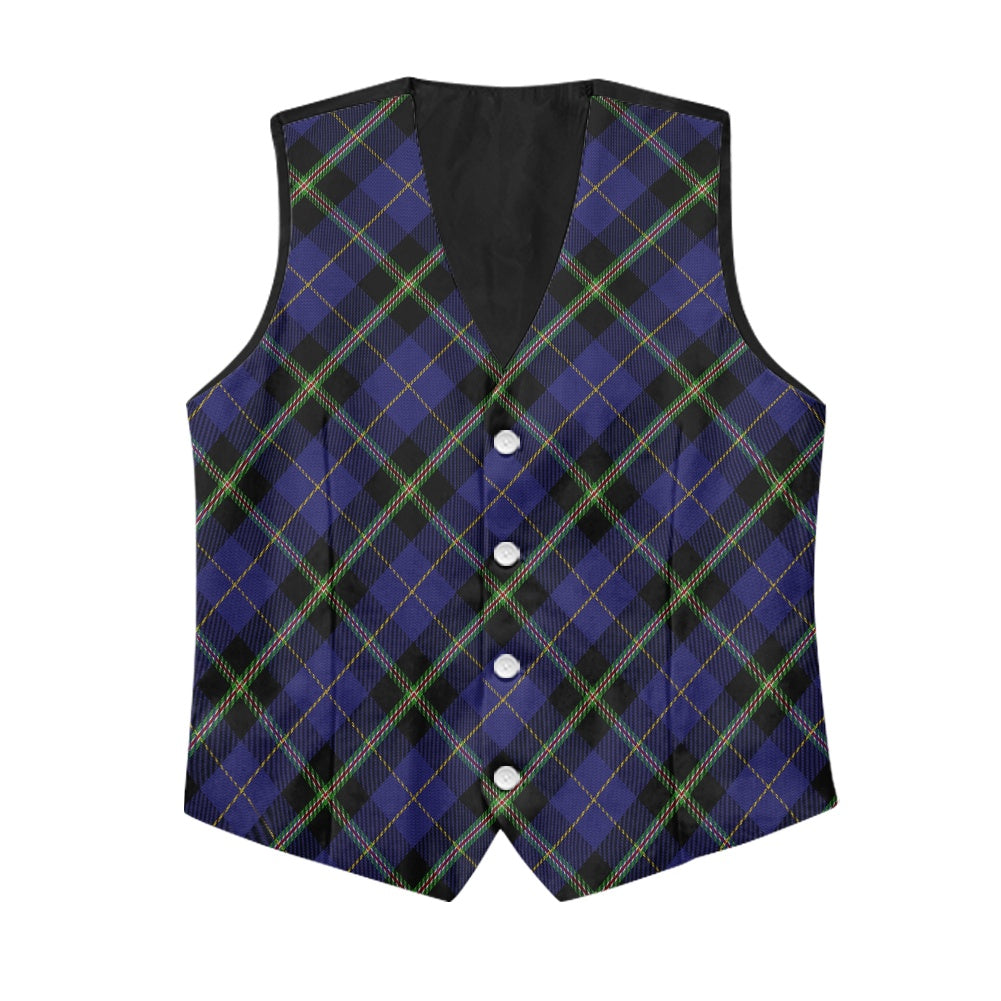Italian National Tartan BiasSuit vest jacket