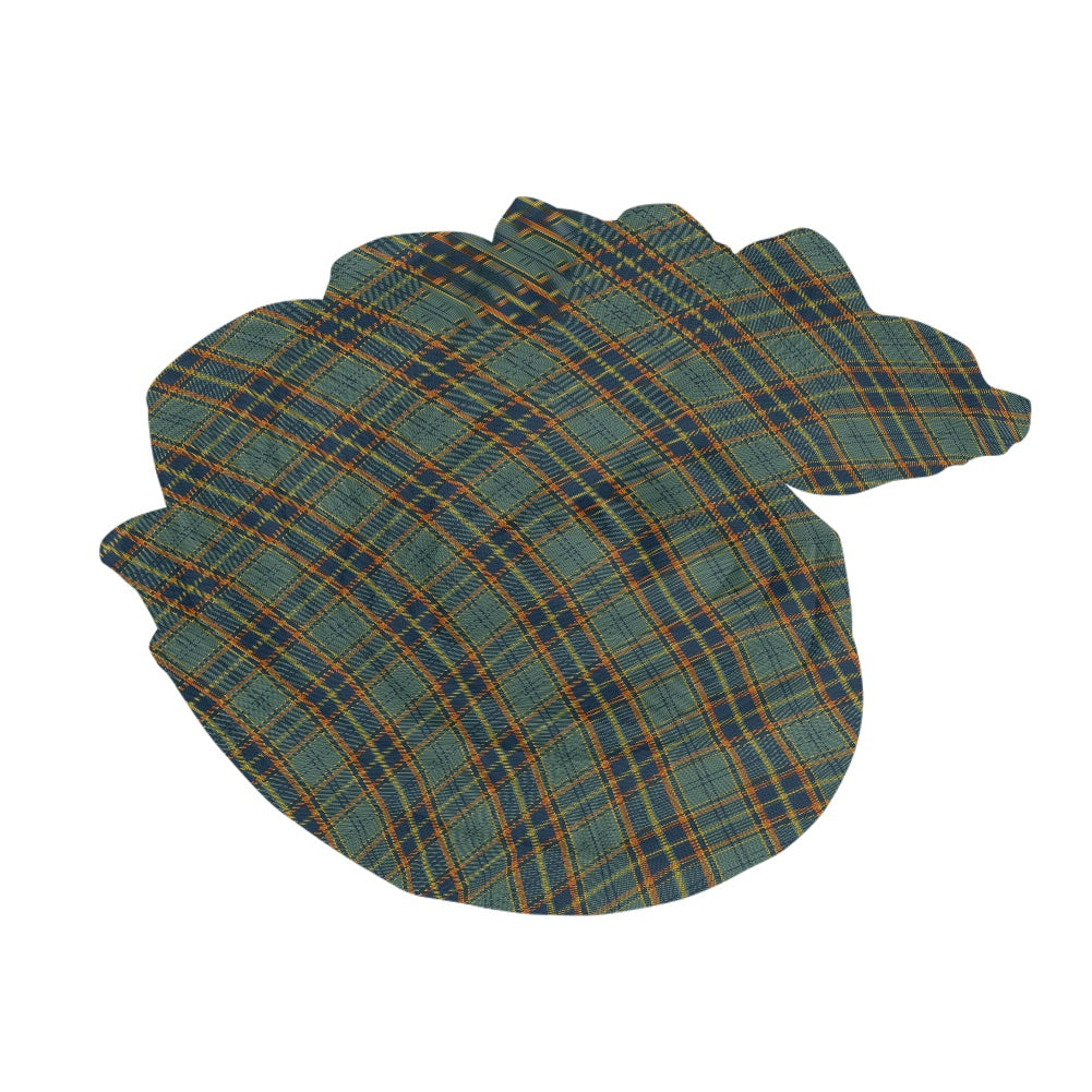 Irish County Antrim Tartan Bias Chiffon Scarf