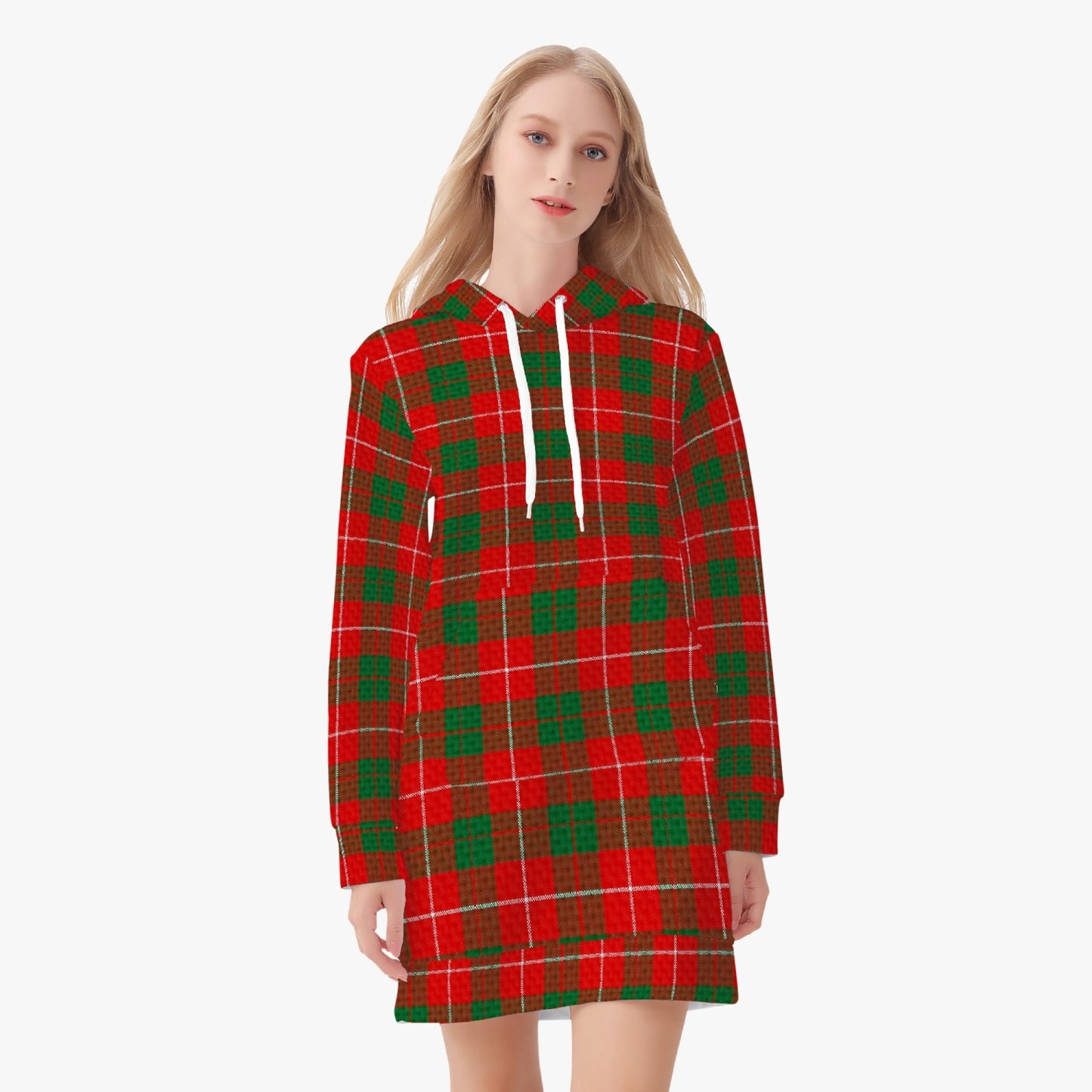 Clan MacKinnon Tartan Hoodie Dress