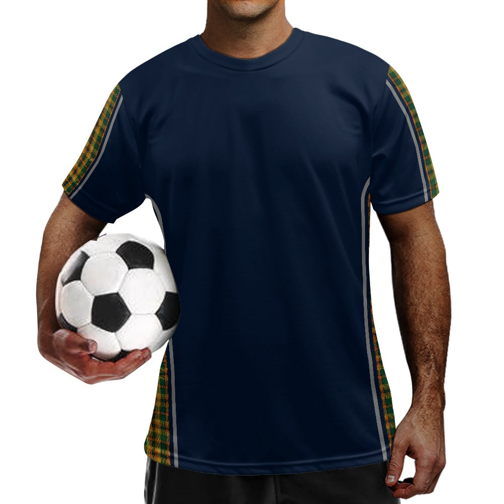 Irish County Derry Tartan Strip Football Shirt