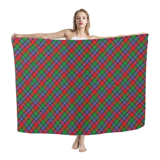 Clan Kilgour Tartan Bias Chiffon Scarf