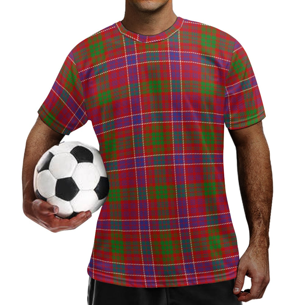 Clan MacRae Tartan Football Shirt white