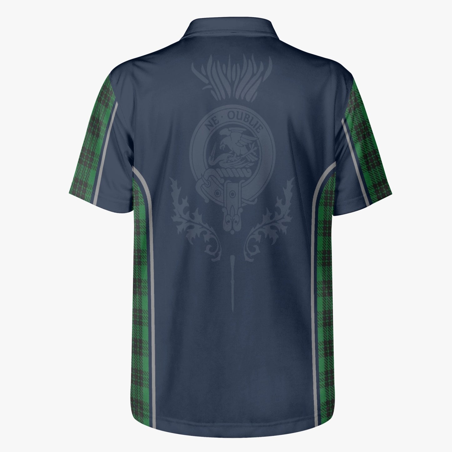 Clan Graham Crest & Tartan Polo Shirt