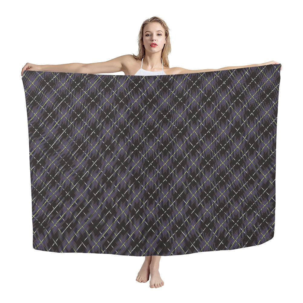 Cornish - Coleman Tartan Bias Chiffon Scarf