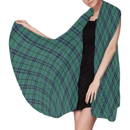 Clan Keith Ancient Tartan Chiffon Scarf