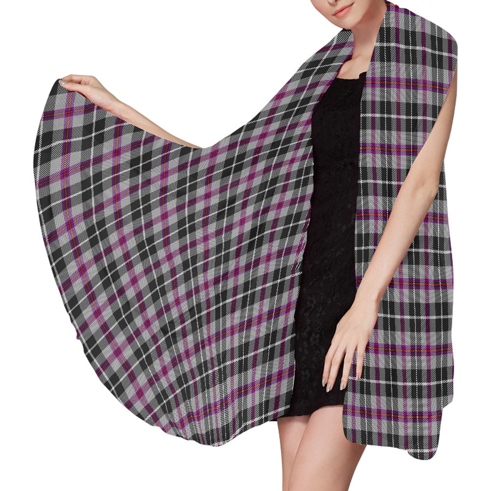 Cornish - Jewell Tartan Chiffon Scarf