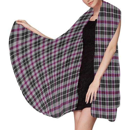 Cornish - Jewell Tartan Chiffon Scarf