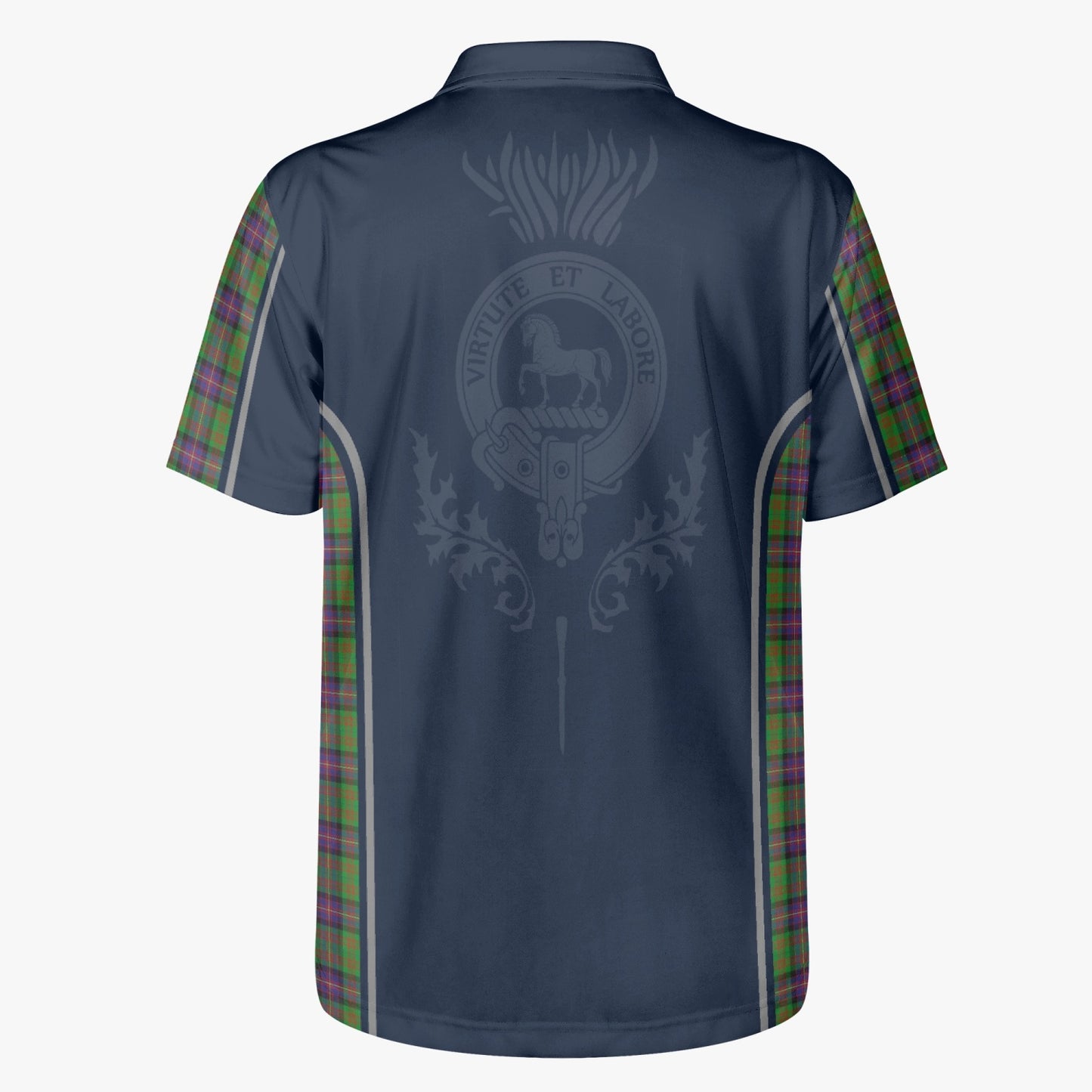 Clan Cochrane Crest & Tartan Polo Shirt