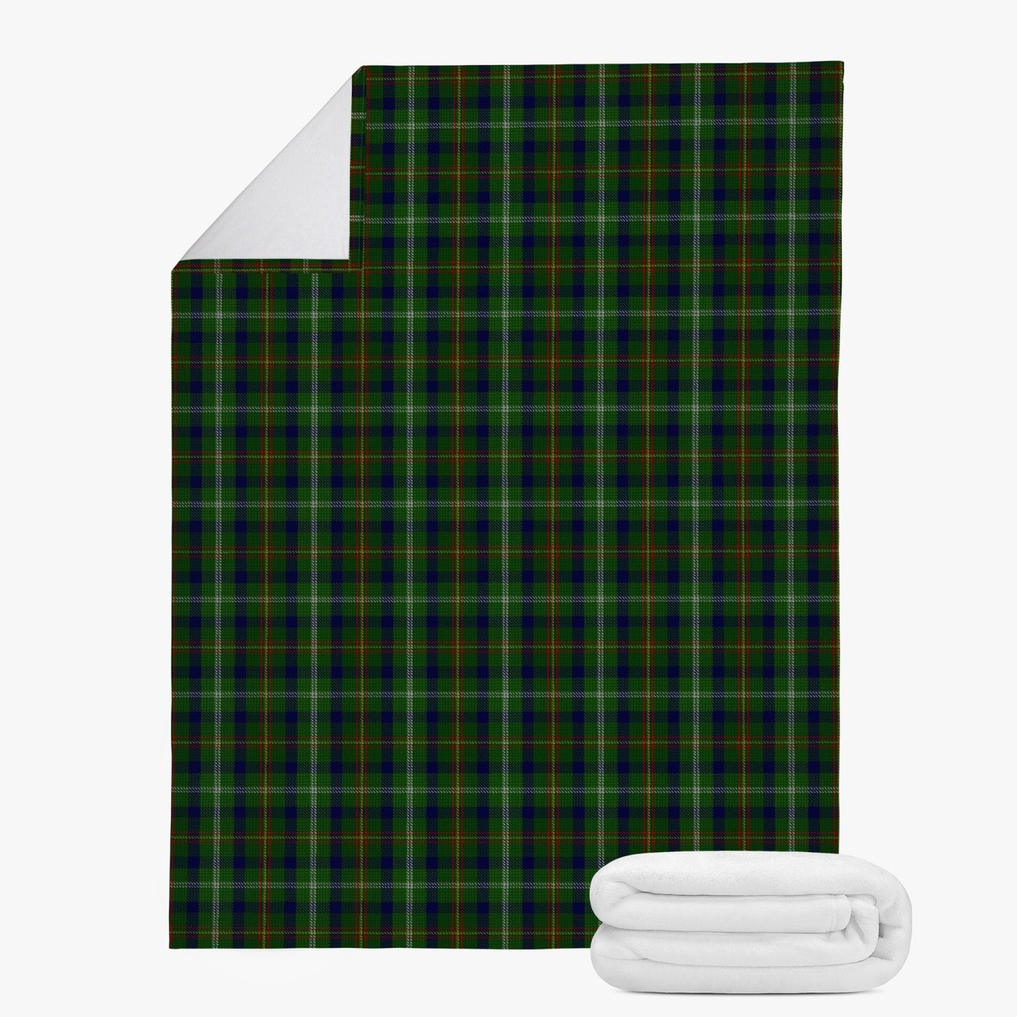 US State - Vermont Tartan Fleece Blanket