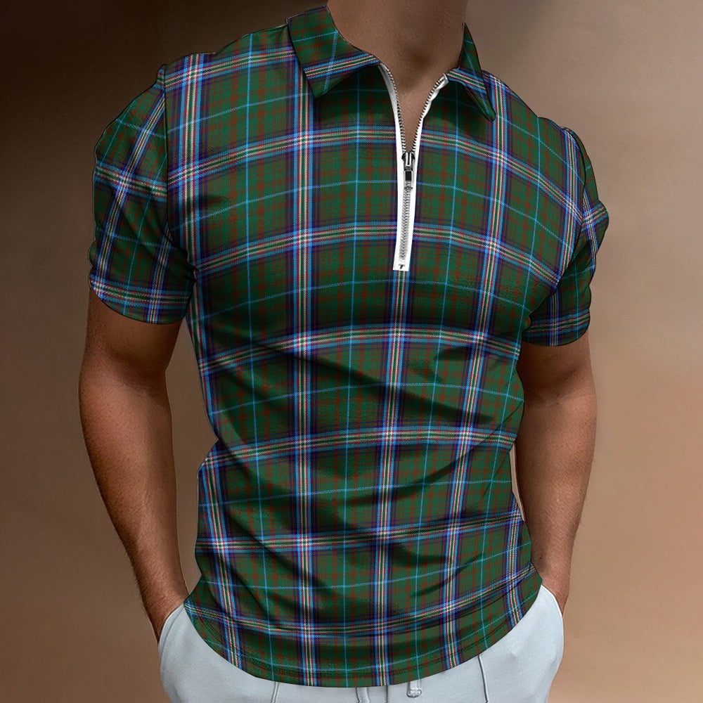 US State - Missouri Tartan Short sleeve polo shirt