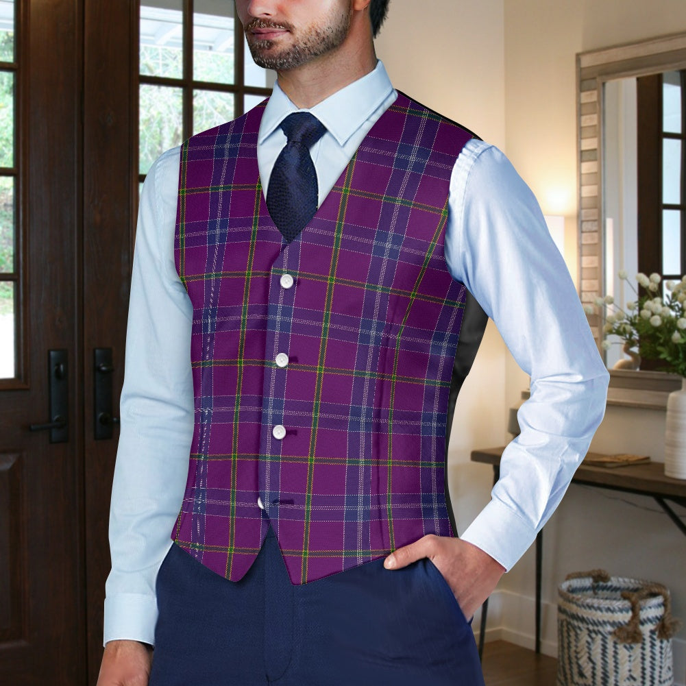 Clan Jackson Tartan Suit vest jacket