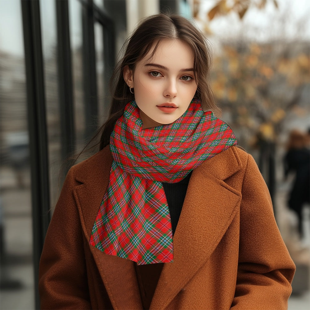 Clan MacLean Tartan Fluffy scarf