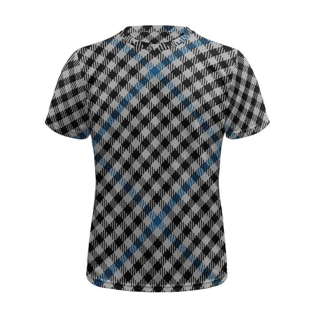 Clan Gladstone Tartan Football Shirt