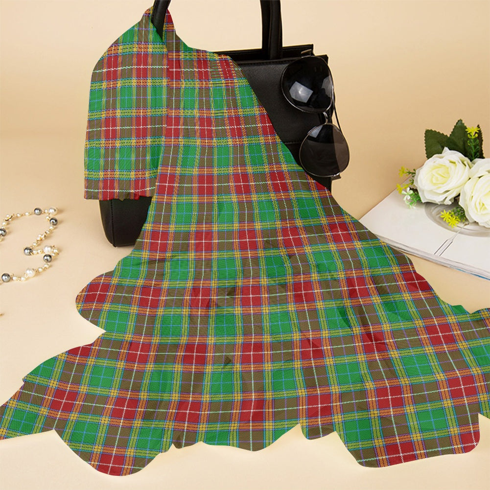 Clan Baxter Tartan Chiffon Scarf