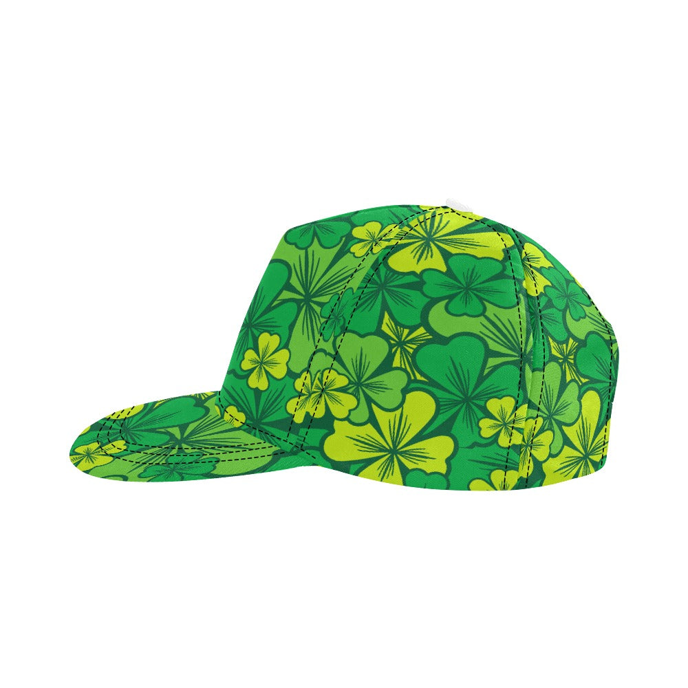 Irish Shamrock Unisex Snapback Cap