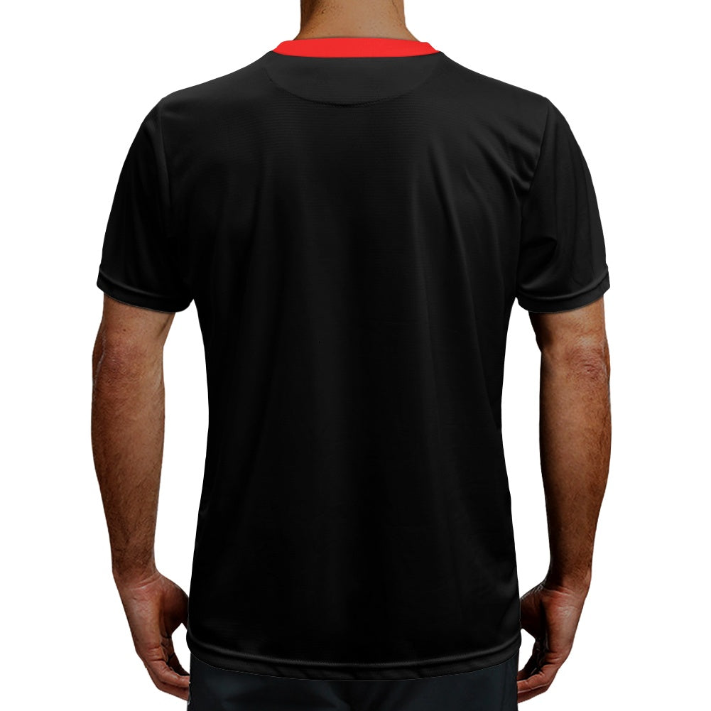 Lightning Bolt - Red - Football Shirt