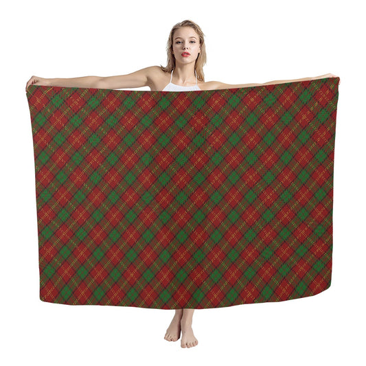 Clan Kirk Tartan Bias Chiffon Scarf