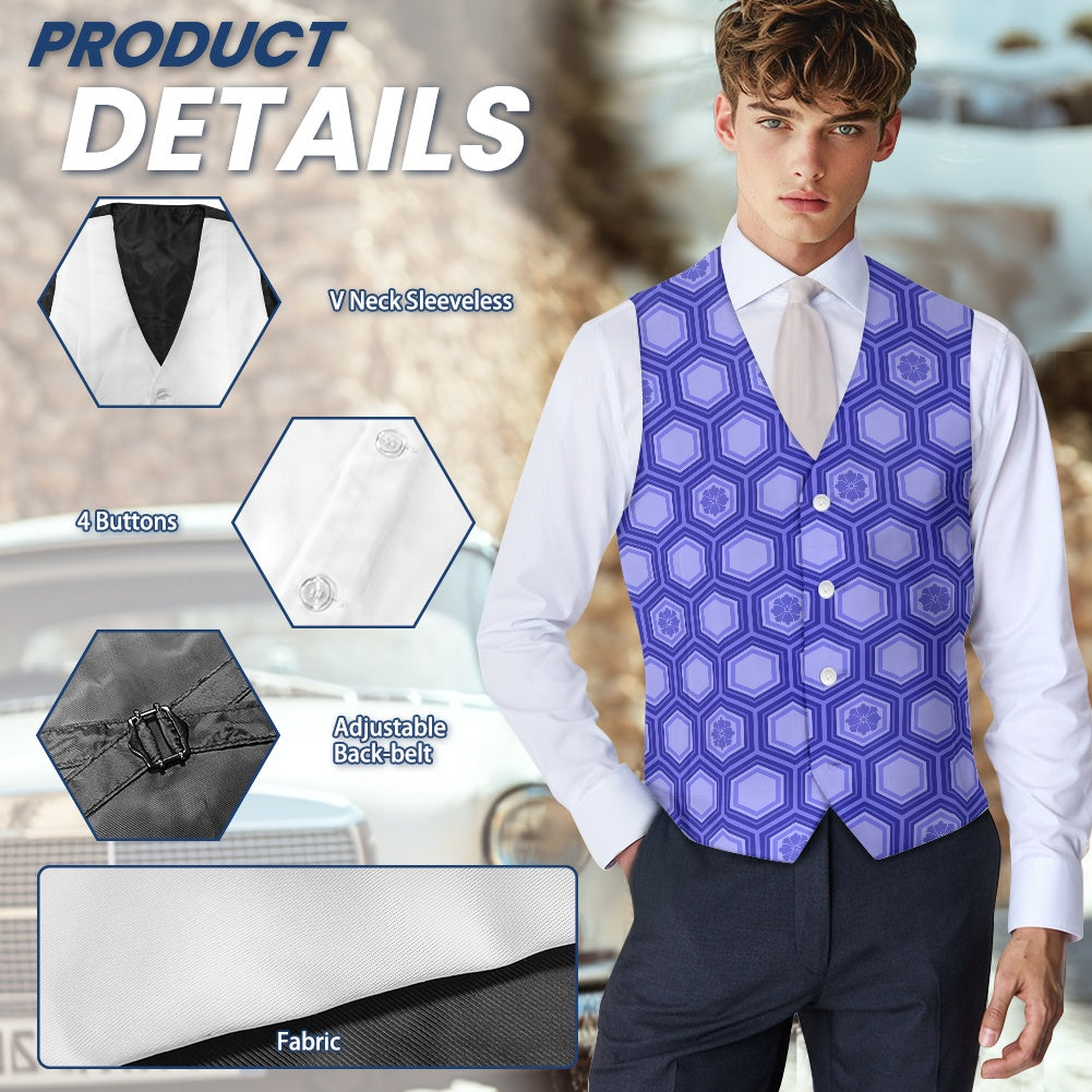 Japanese Wagara - Kikko Suit vest jacket
