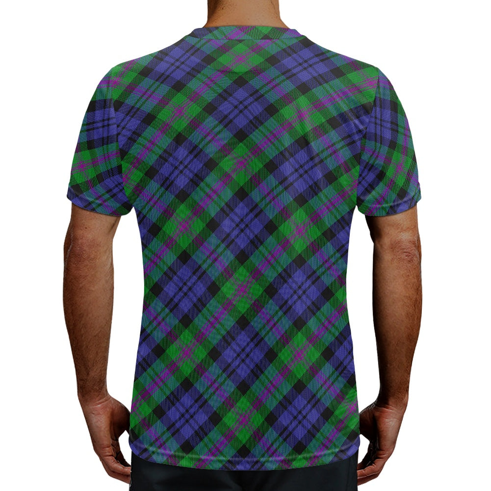 Clan Baird Tartan Football Shirt