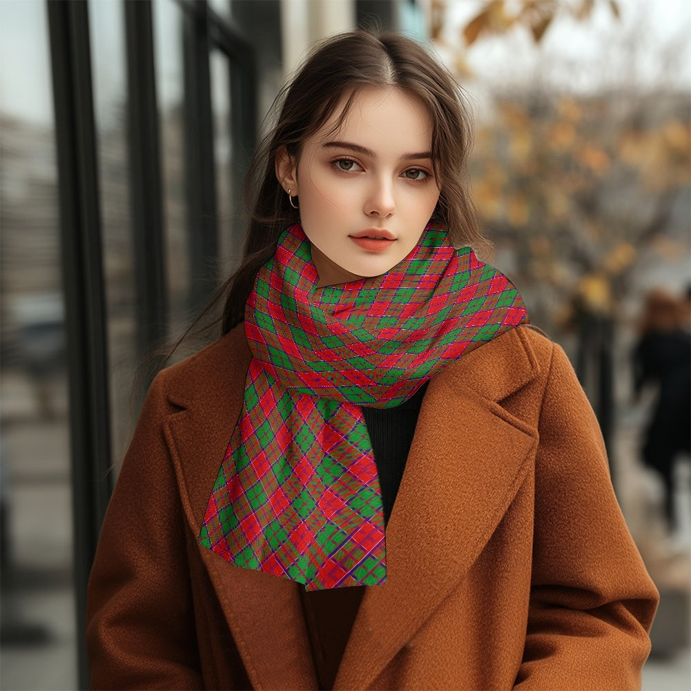 Clan Grant Tartan Fluffy scarf