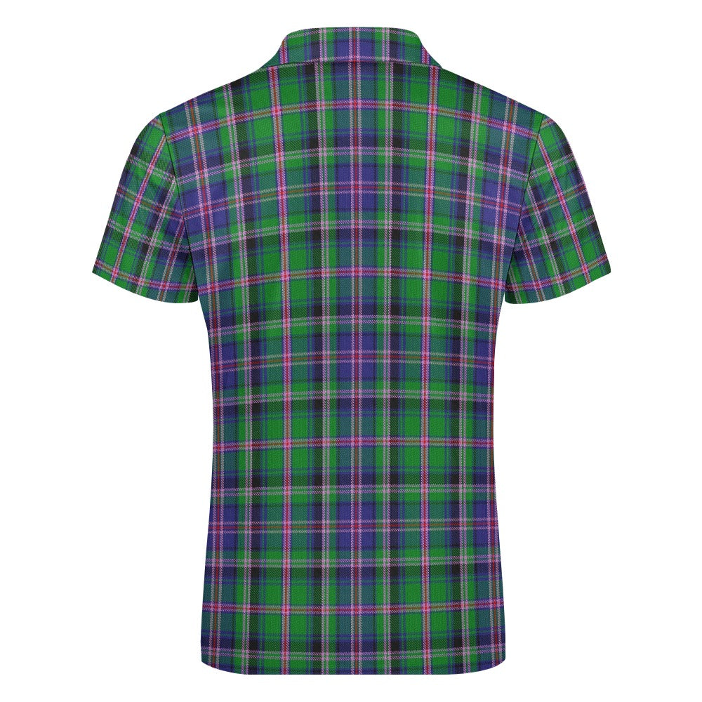 Clan Cooper Tartan Short sleeve polo shirt