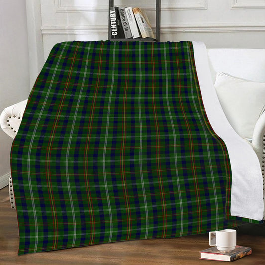 US State - Vermont Tartan Fleece Blanket