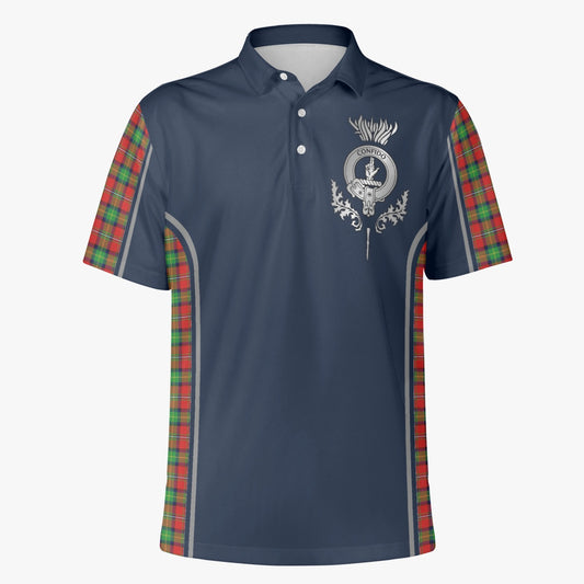 Clan Boyd Crest & Tartan Polo Shirt