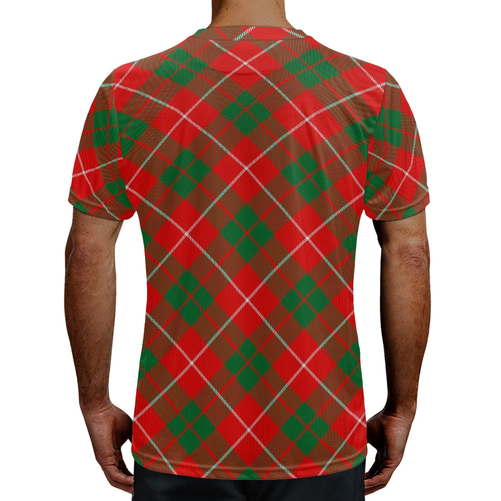 Clan MacKinnon Tartan Football Shirt