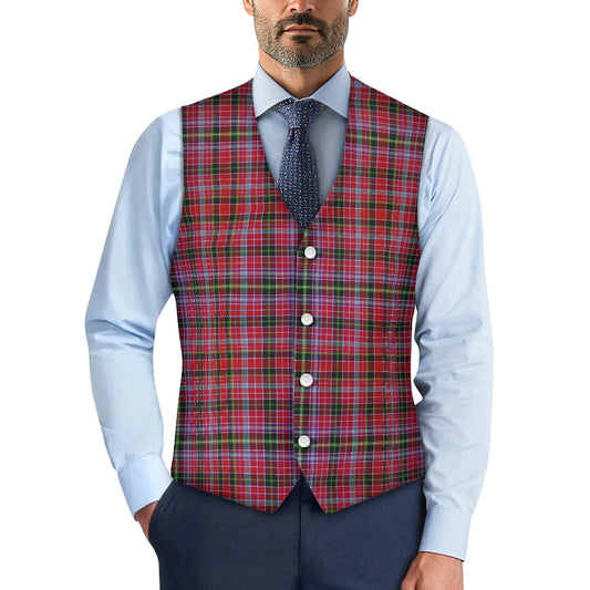 District - Aberdeen Tartan Suit vest jacket