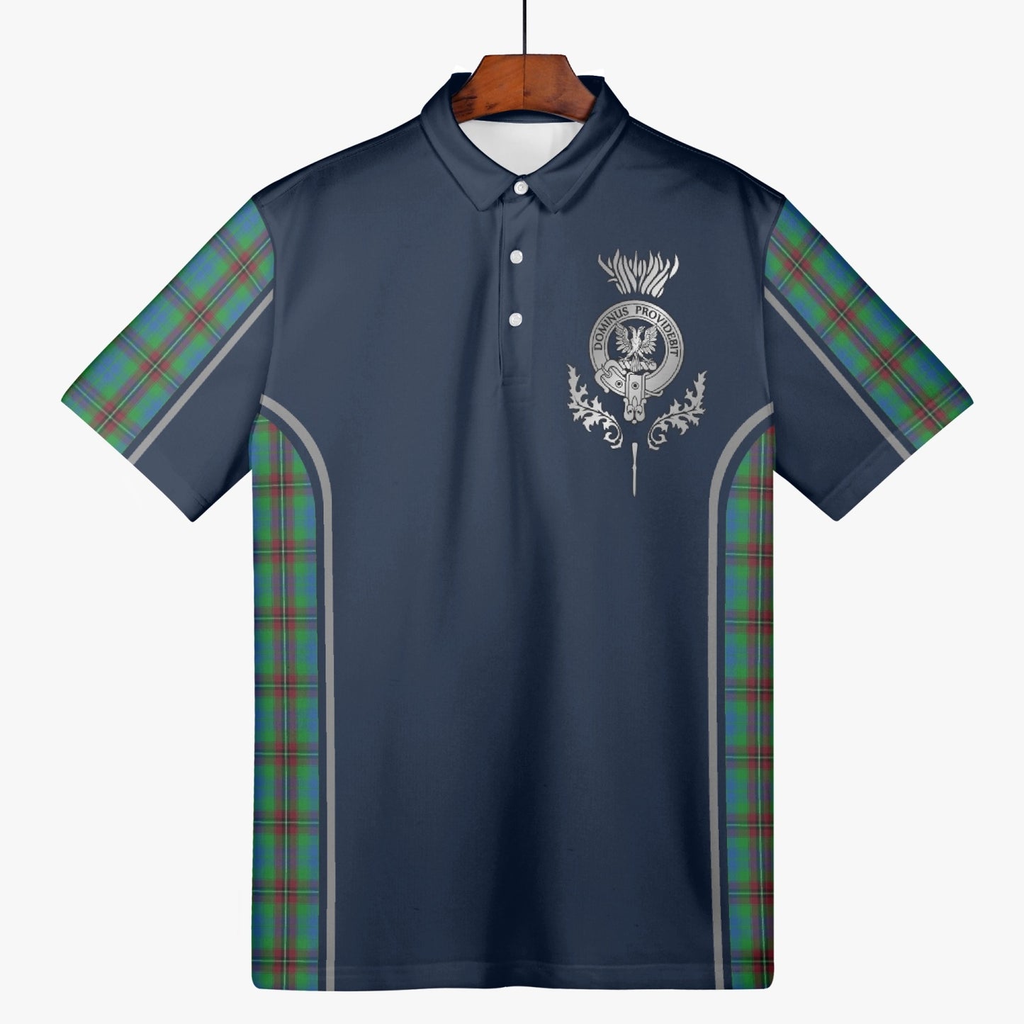 Clan Boyle Crest & Tartan Polo Shirt