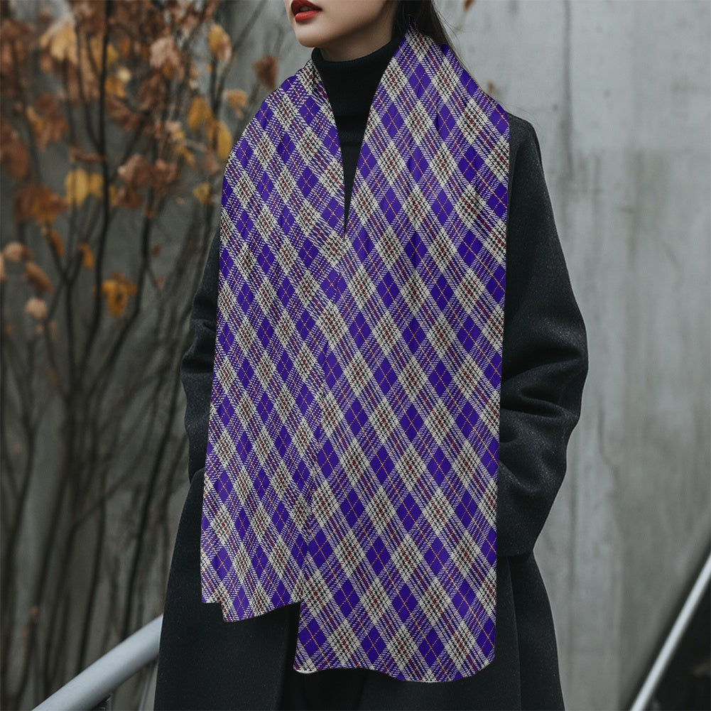 Clan Hannah Tartan Fluffy scarf