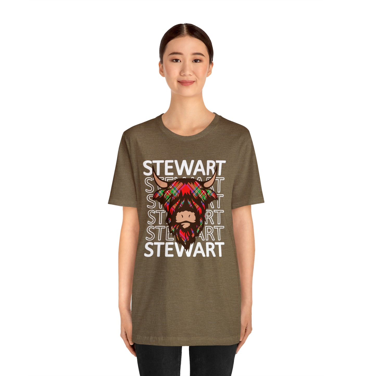 Clan Stewart | Hairy Coo | Unisex T-Shirt