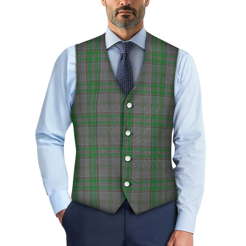 Irish County Wicklow Tartan Waistcoat
