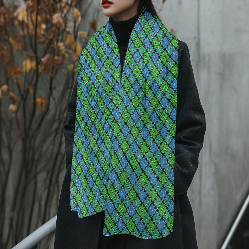 Clan Stirling Tartan Fluffy scarf