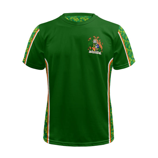 Irish National Arms + McMorrow Shamrock - Football Shirt