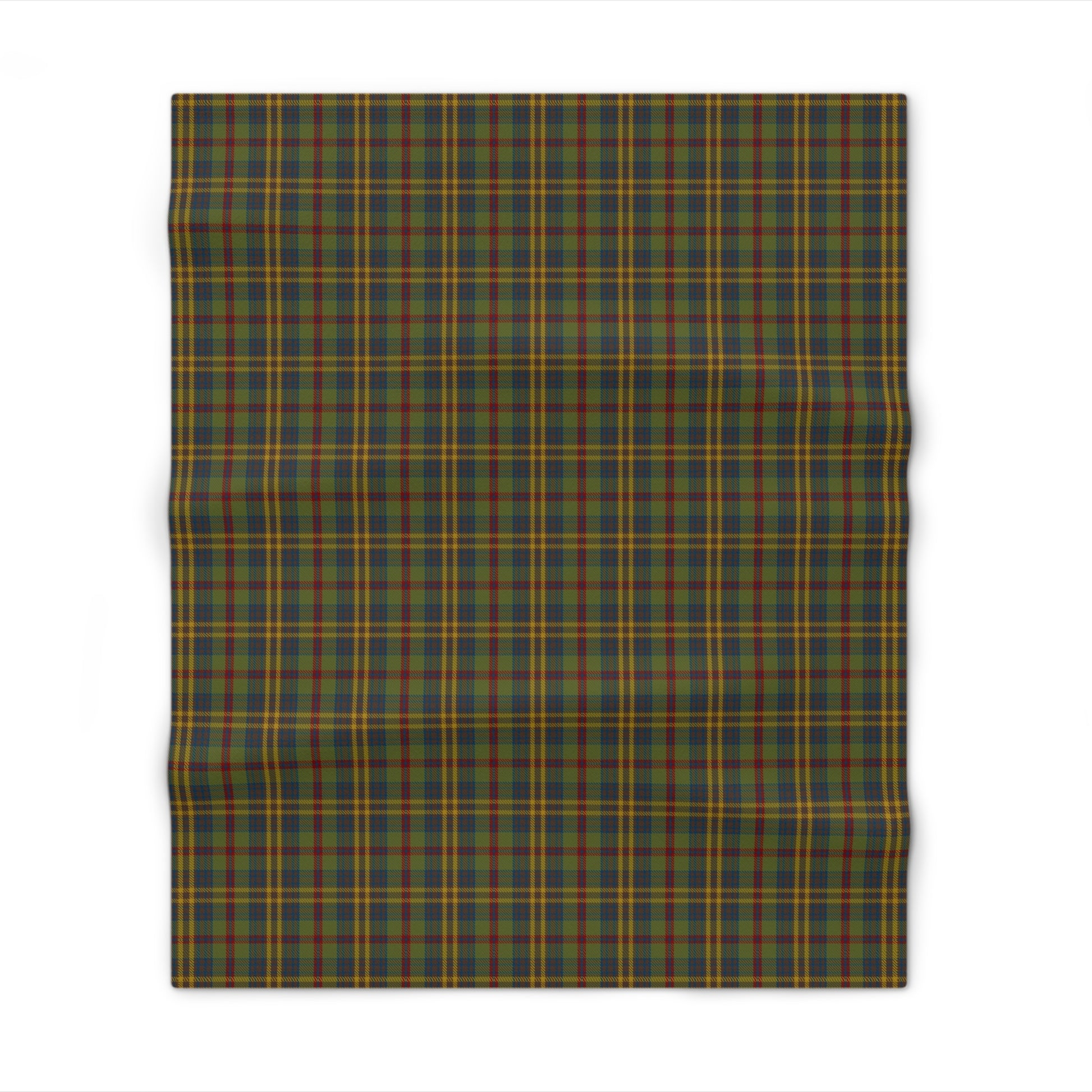 Irish County Limmerick Tartan Throw Blanket