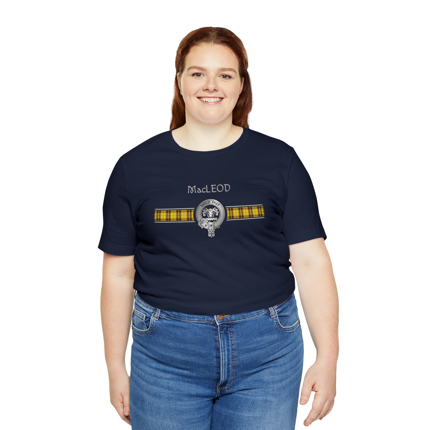 Clan MacLeod Crest & Tartan | Unisex T-Shirt