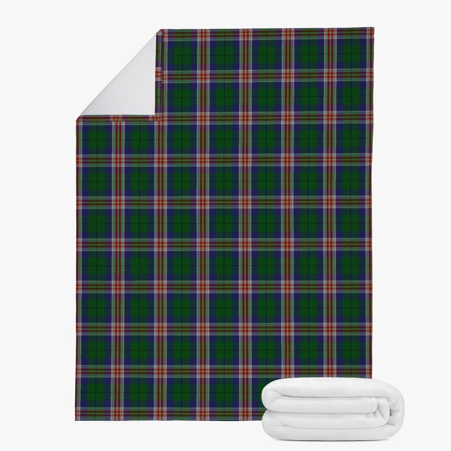 US State - Kentucky Tartan Fleece Blanket