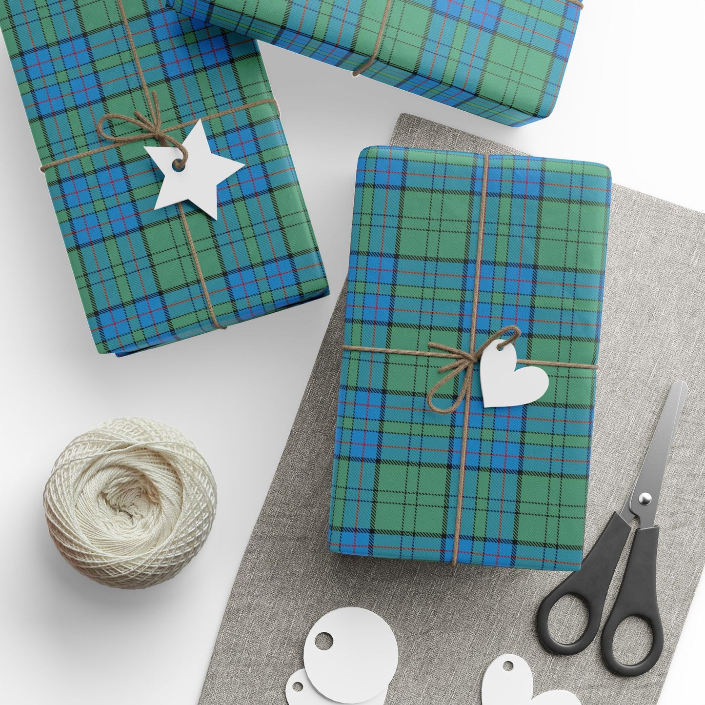 Clan Lockhart Tartan Wrapping Papers