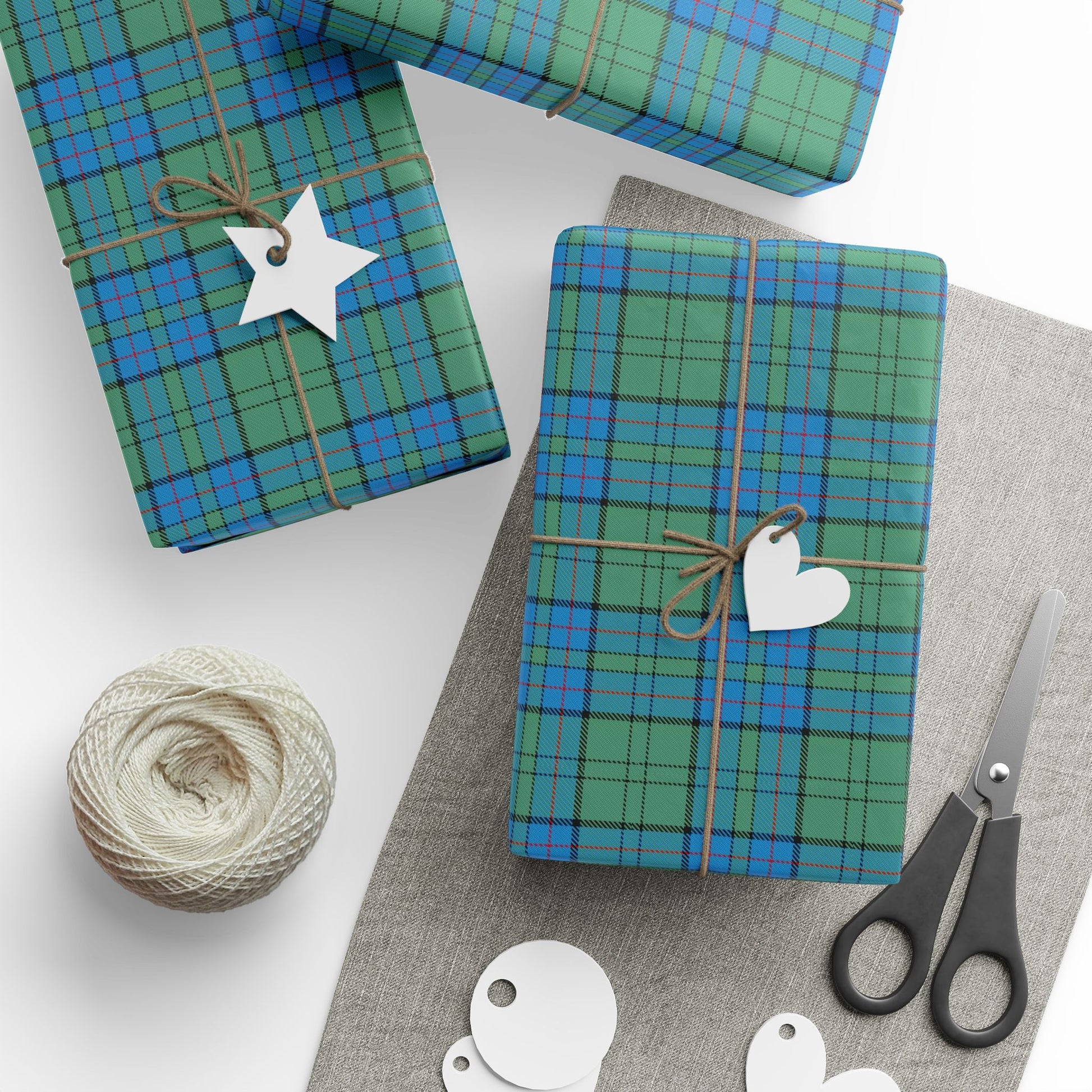 Clan Lockhart Tartan Wrapping Papers