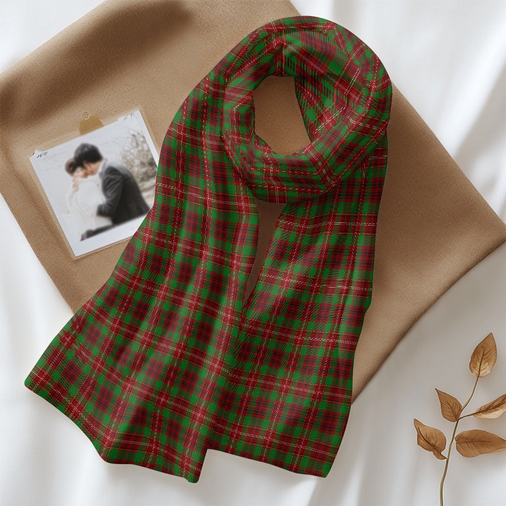 Clan Ainslie Tartan Fluffy scarf