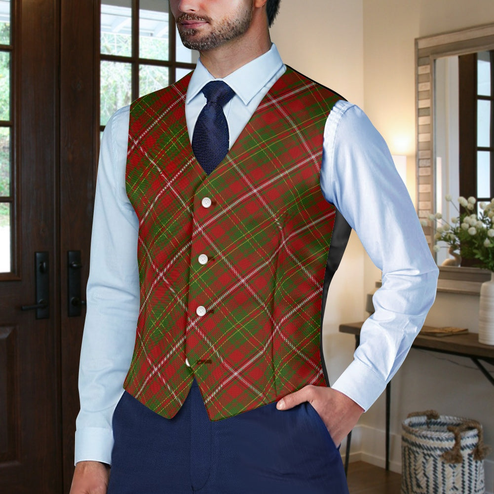 Clan Hay Tartan Suit vest jacket