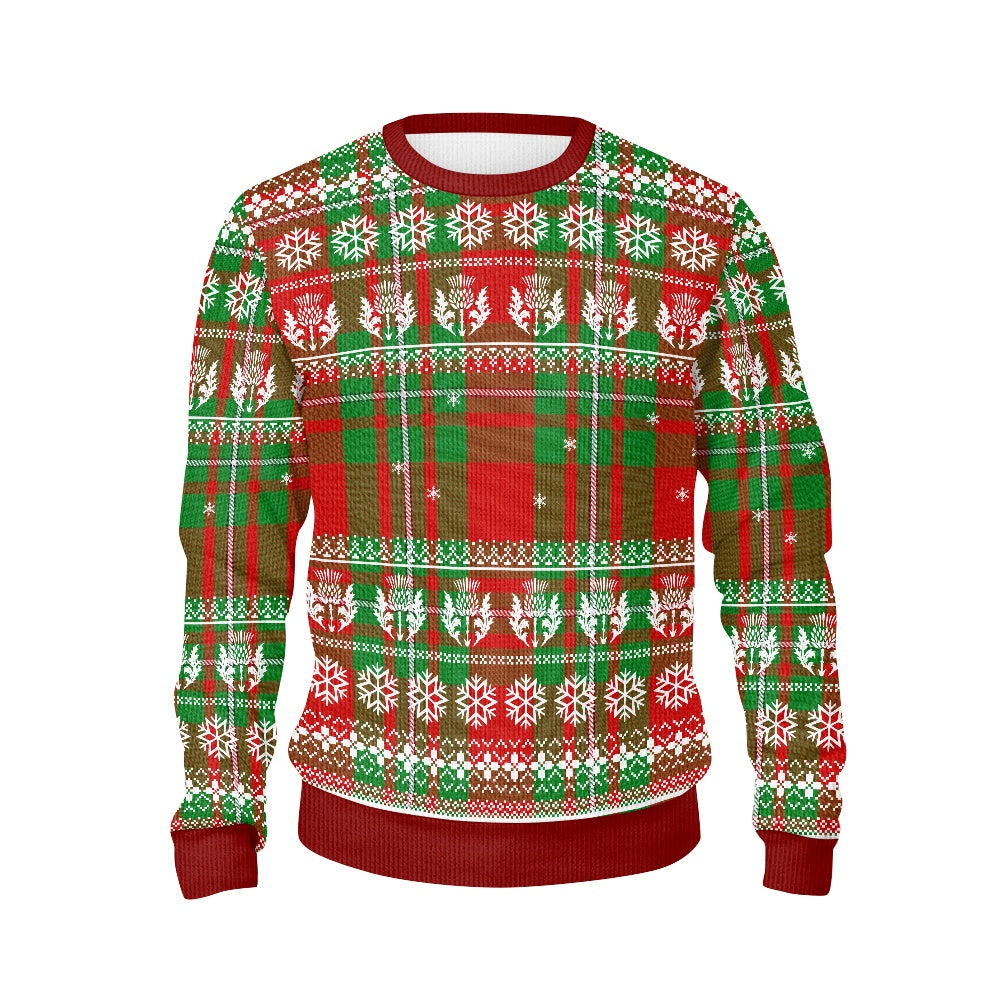 Clan MacGregor Tartan Christmas Ugly Sweater