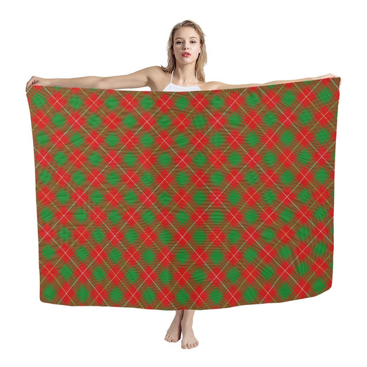 Clan MacFie Tartan Bias Chiffon Scarf