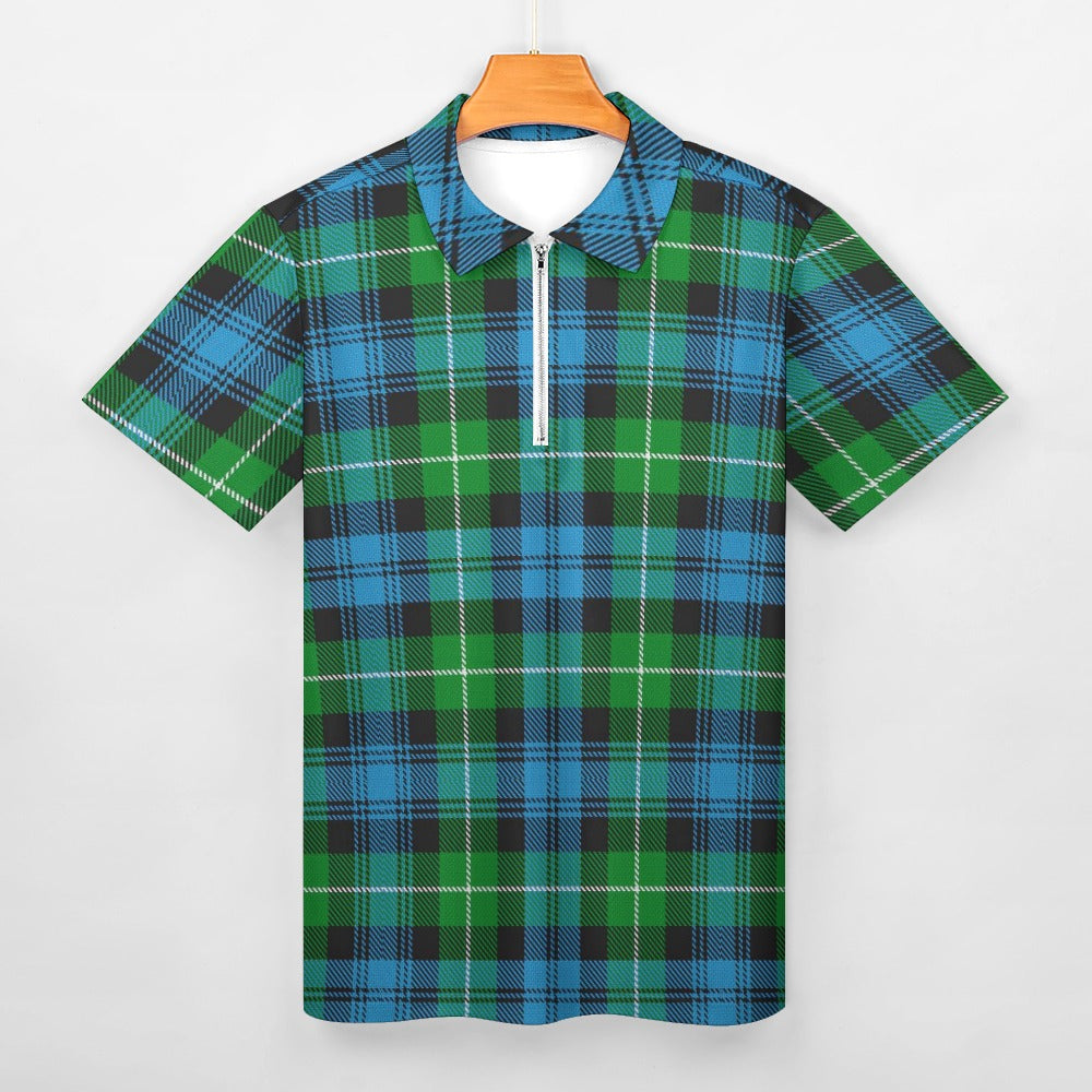 Clan Lamont Tartan Short sleeve polo shirt