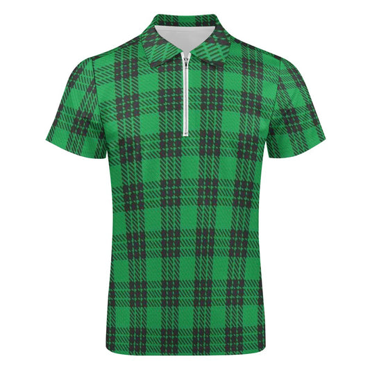 Clan Graham Tartan Short sleeve polo shirt